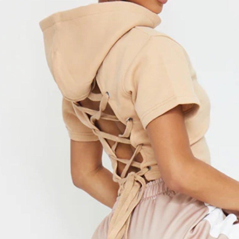 Tan hoodie